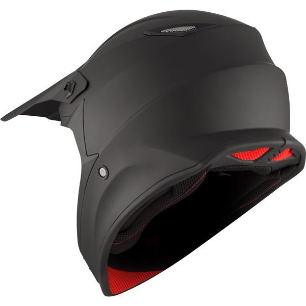 CKX TX019Y Off-Road Youth Helmet Solid Mat Black - Euromoto