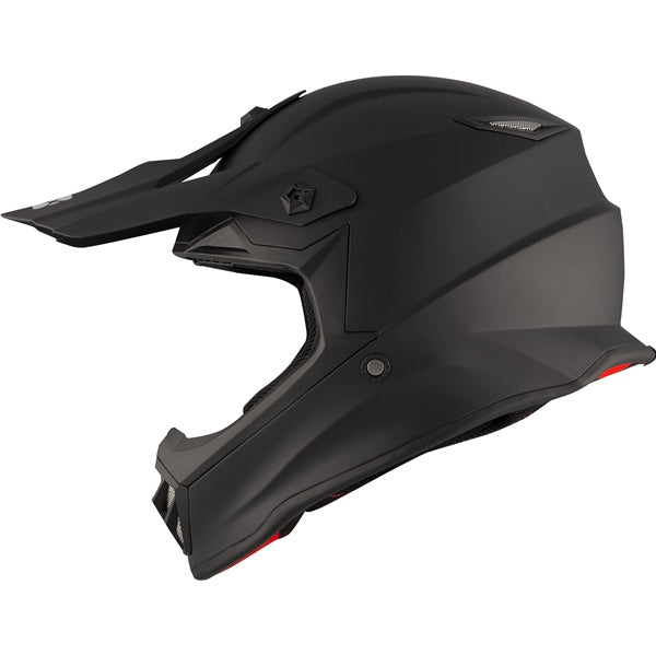 CKX TX019Y Off-Road Youth Helmet Solid Mat Black - Euromoto