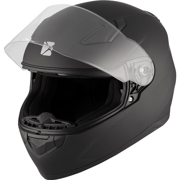CKX RR619 Full-Face Helmet, Summer Solid Matte Black - Euromoto