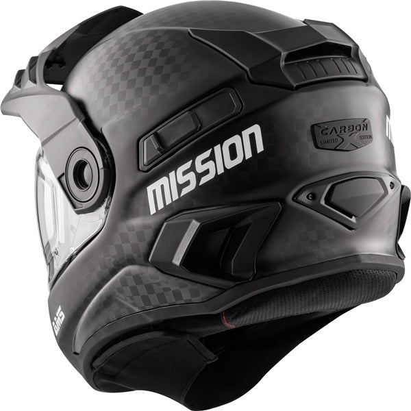 CKX Mission AMS Full-Face Modular Winter Helmet - Carbon - Euromoto