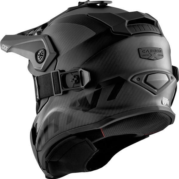 CKX Titan Carbon Helmet with Electric 210° Goggles - Euromoto