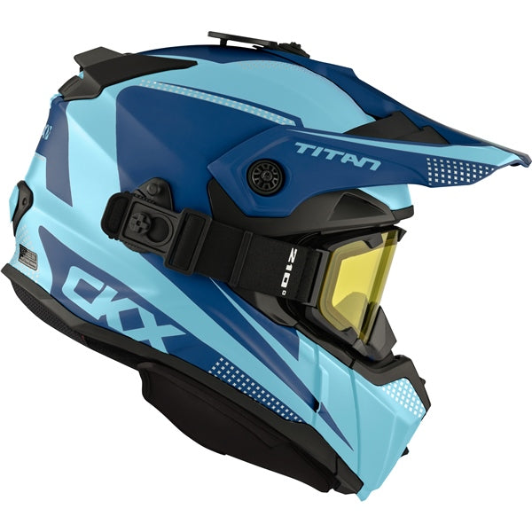CKX Titan Original Backcountry Winter Helmet with Goggle 210 - Roost G - Euromoto