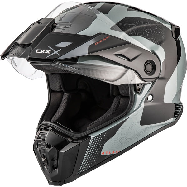 CKX Atlas Full-Face Motorcycle Helmet Dual Sport - Bedrock Graphic - Euromoto
