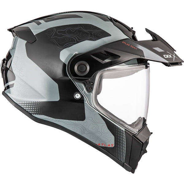 CKX Atlas Full-Face Motorcycle Helmet Dual Sport - Bedrock Graphic - Euromoto