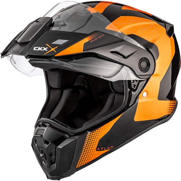 CKX Atlas Full-Face Motorcycle Helmet Dual Sport - Bedrock Graphic - Euromoto