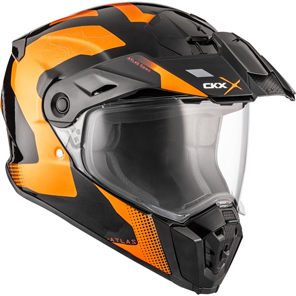 CKX Atlas Full-Face Motorcycle Helmet Dual Sport - Bedrock Graphic - Euromoto