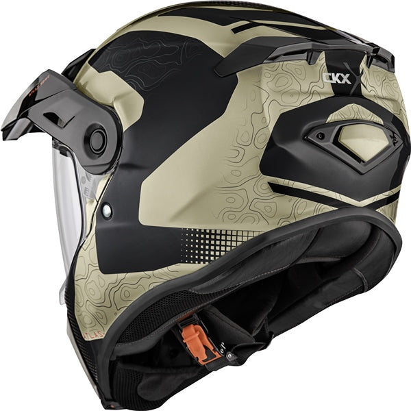 CKX Atlas Full-Face Motorcycle Helmet Dual Sport - Bedrock Graphic - Euromoto
