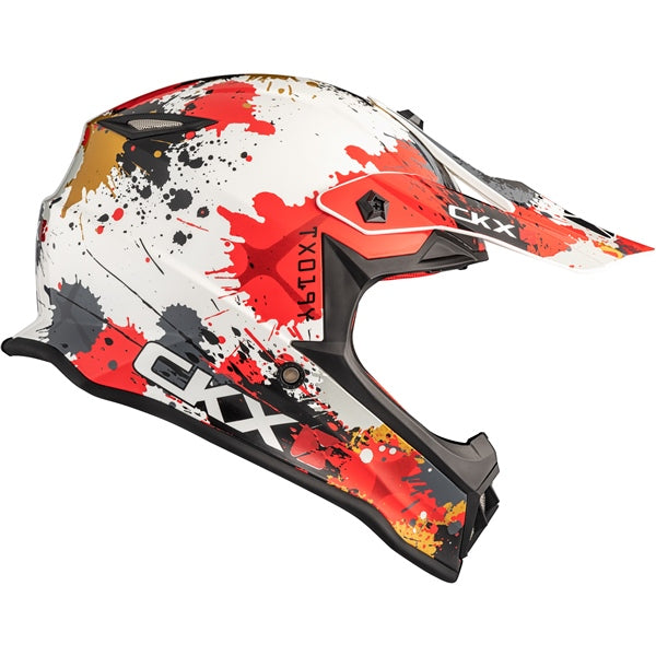 CKX TX019Y Youth MX Off-Road Helmet - Blast Graphic - Euromoto