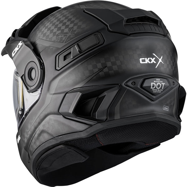 CKX Mission AMS Winter Electric Double Lens Full-Face Helmet - Fury Gr - Euromoto
