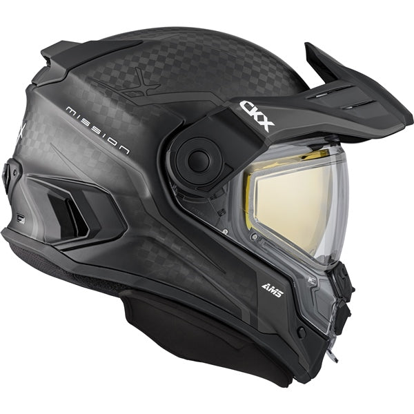 CKX Mission AMS Winter Electric Double Lens Full-Face Helmet - Fury Gr - Euromoto