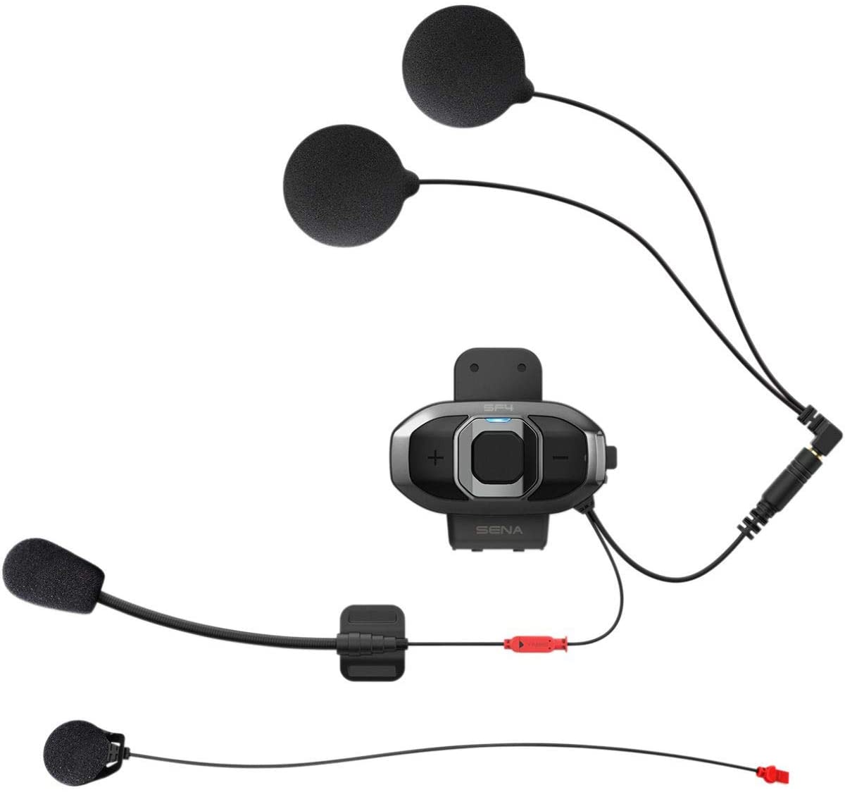 SF4 HD SPEAKER BT COM/SYST 4 WAY INTERCOM (SINGLE) - Euromoto