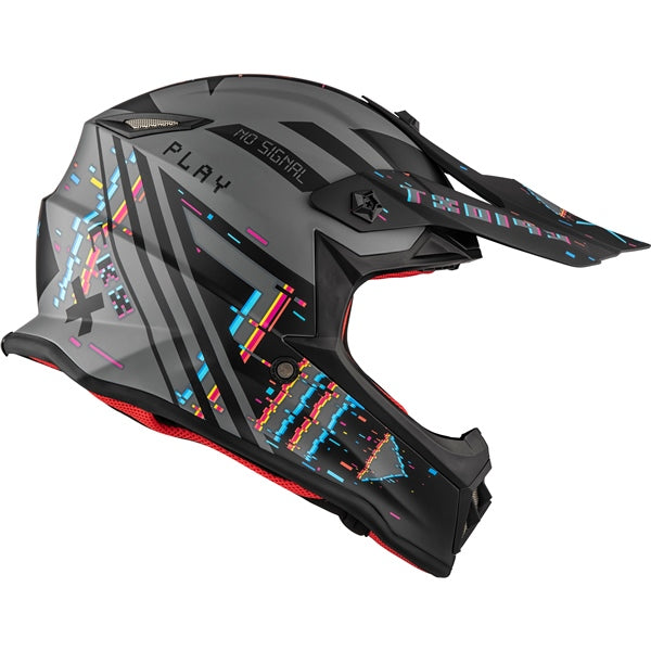 CKX TX019Y Youth Off-Road MX Helmet - Error Graphic - Euromoto