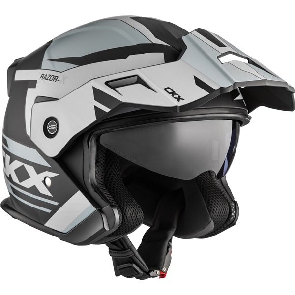 CKX Razor-X Summer Open Face - Slant Graphic - Euromoto