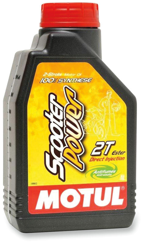 Motul SCOOTER POWER 2T (1L) - snowmobile atv motorcycle marine Canada USA