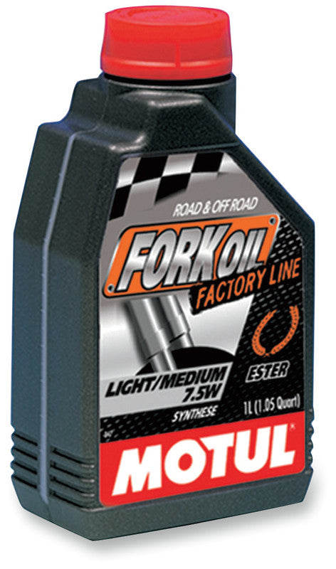 Motul FORK OIL FAC-LINE 7.5W LIGHT/MED 100%SYN - Euromoto 2018
