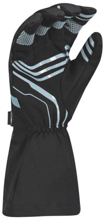 Scott Womens Cubrick Winter Gloves - Black/Cloud Blue - snowmobile atv motorcycle marine Canada USA