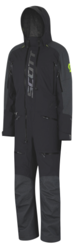 SCOTT DS Flex Dryo Monosuit Winter One Piece - Black - snowmobile atv motorcycle marine Canada USA