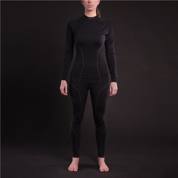 CKX Thermal Underwear/Base Layer Top Thermo Women Black/Gray - Euromoto