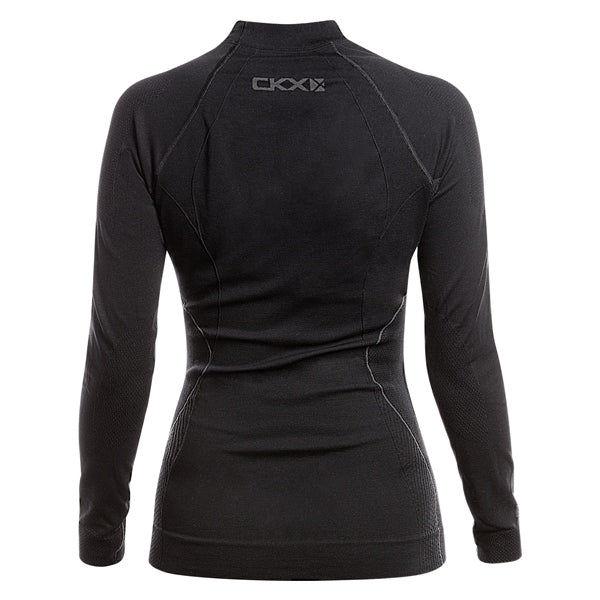 CKX Thermal Underwear/Base Layer Top Thermo Women Black/Gray - Euromoto