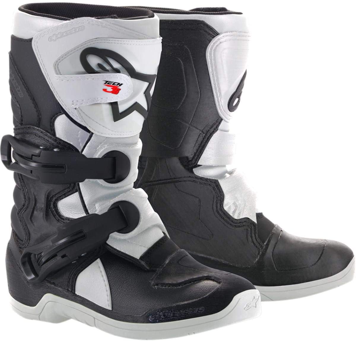 ALPINESTARS BOOT T 3S KIDS BK/WT - Euromoto