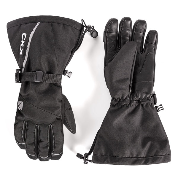 CKX Yukon Snowmobile Gloves Black - Euromoto