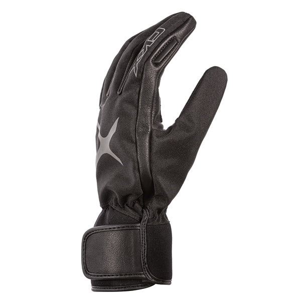 CKX Elevation Short Leather/Fabric Gloves Snowmobile Winter Unisex Black - Euromoto