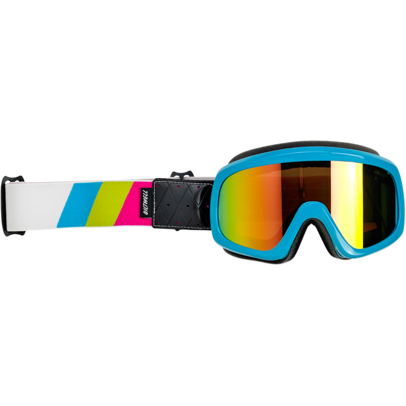 Biltwell Overland 2.0 Tri-Stripe Goggles - Euromoto