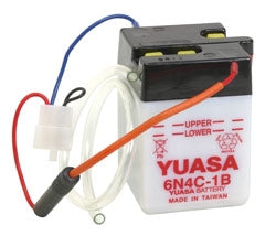 Yuasa Battery Conventional 6N4C-1B Part# YUAM26C4B - Euromoto
