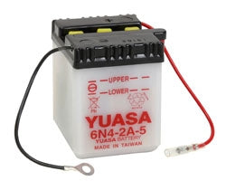 Yuasa Battery Conventional 6N4-2A-5 Part# YUAM2645A - Euromoto