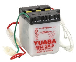 Yuasa Battery Conventional 6N4-2A-8 Part# YUAM2648A - Euromoto