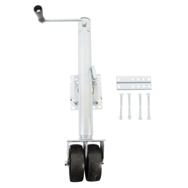 Kimpex Dual Wheel Swivel Jack 2000 lbs Part# M20AS-DF6 - Euromoto