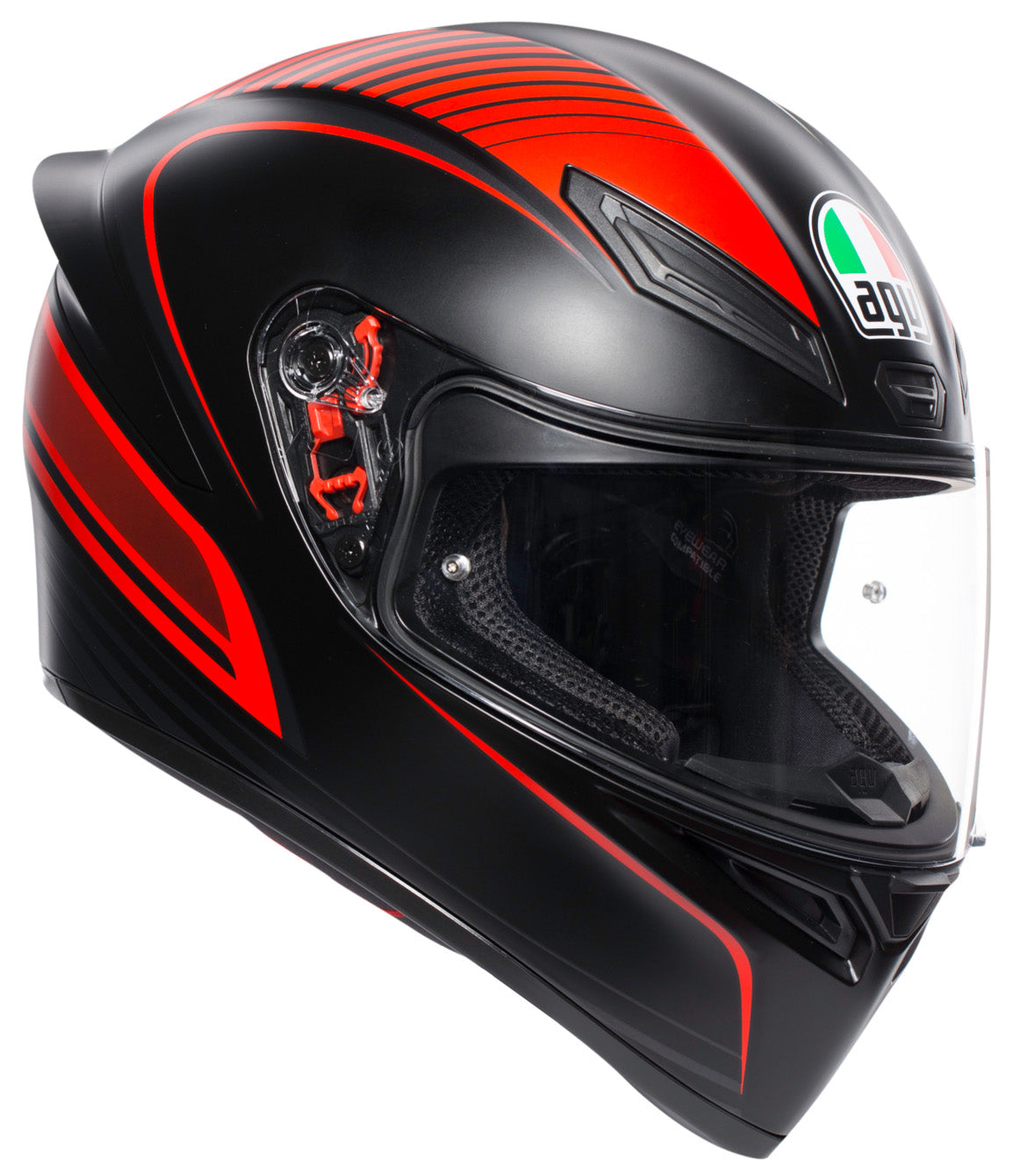 AGV K-1 Full-Face Motorcycle Helmet - Warmup Graphic - Euromoto