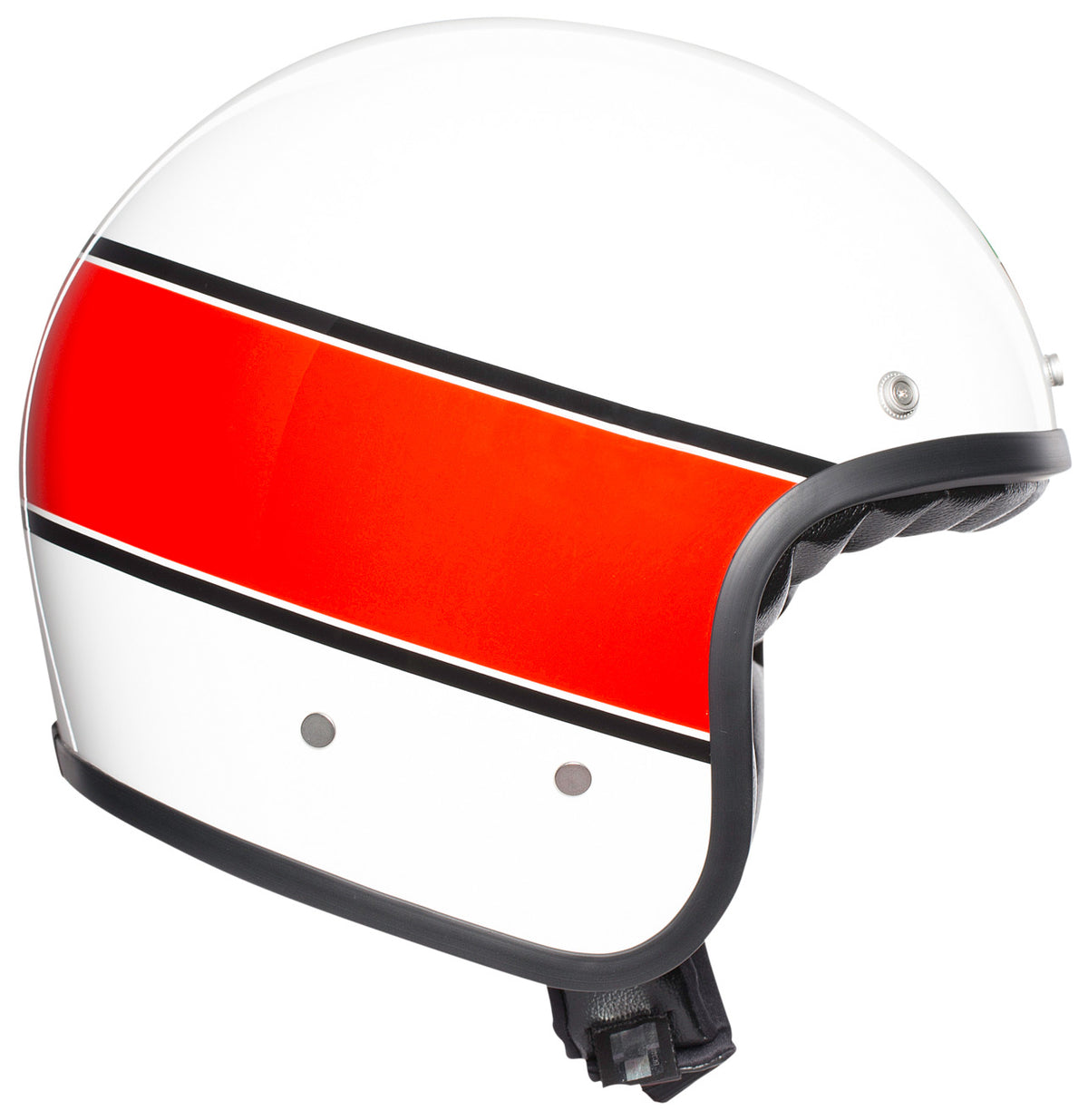 AGV X70 Helmet Mino Graphic White/Orange Open Face Summer Motorcycle/ATV/UTV - Euromoto
