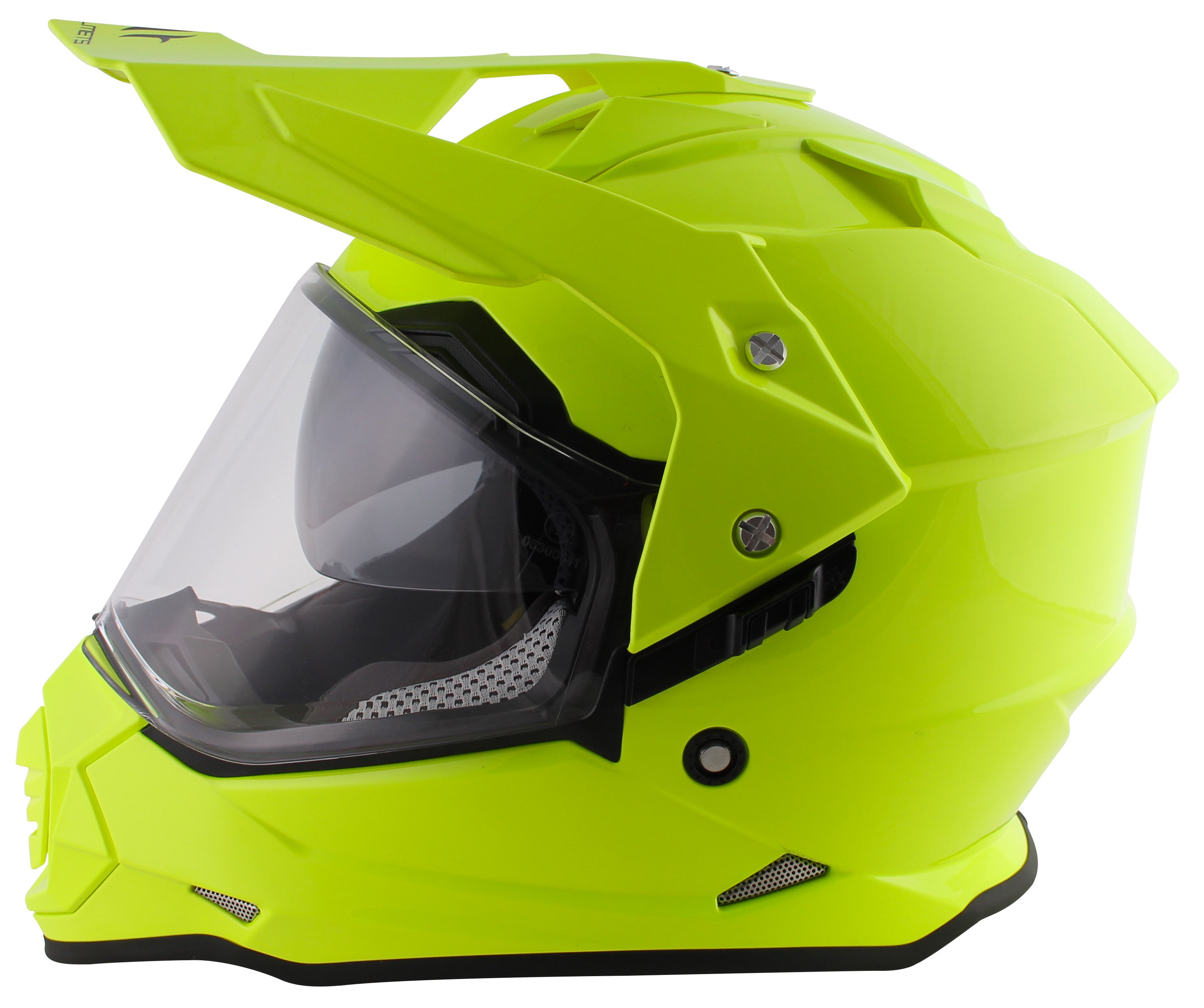 mt dual sport helmet Black Green / Small ILM ATV Off Road Full Face Motorcycle Helmets model MD866 modern shell design created with CAD technology Track SV MT Helmets