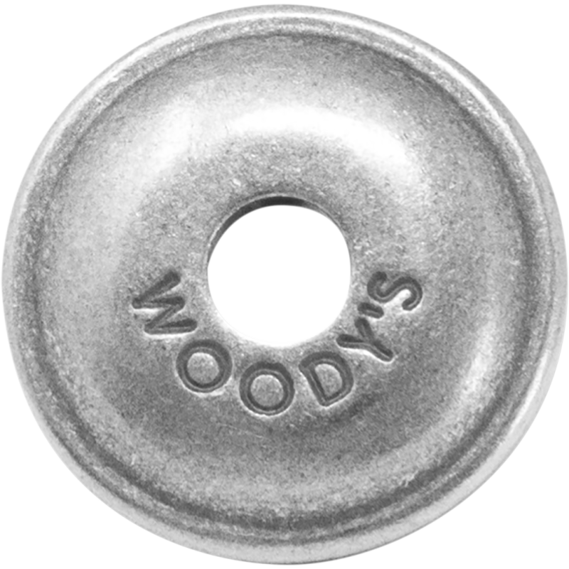 WOODYS Round Digger Aluminum Support Plates for 7mm Studs AWA-3700 - Euromoto