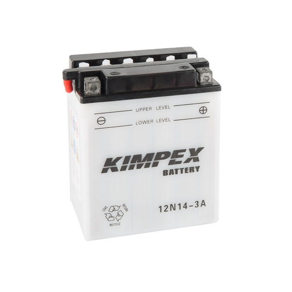 Kimpex Battery Conventional 12N14-3A Part# 12N14-3A - Euromoto