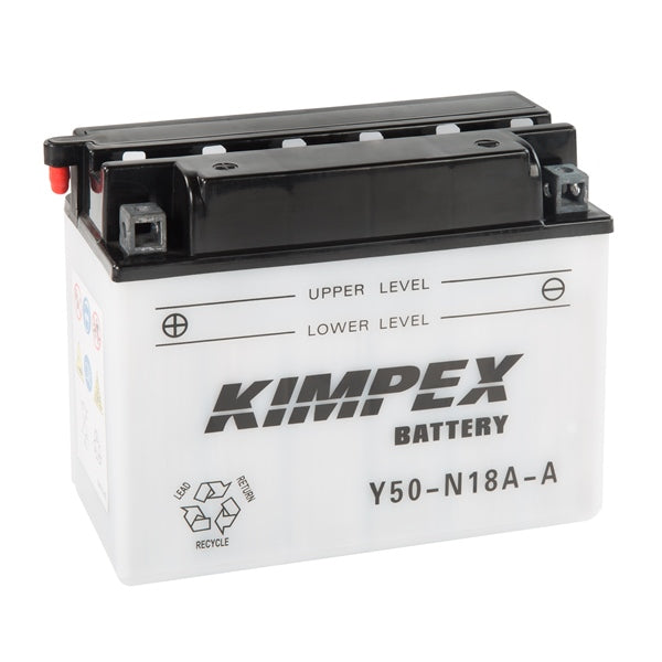 Kimpex Battery YuMicron Y50-N18A-A Part# H50-N18A-A - Euromoto