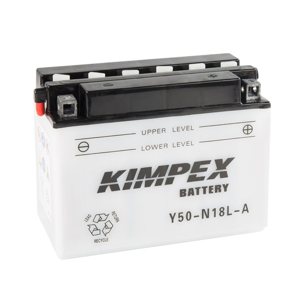 Kimpex Battery YuMicron Y50-N18L-A Part# H50-N18L-A - Euromoto