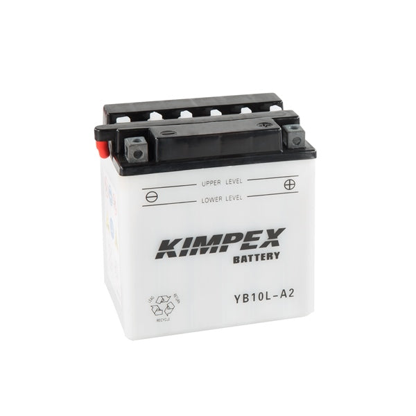 Kimpex Battery YuMicron YB10L-A2 Part# HB10L-A2 - Euromoto