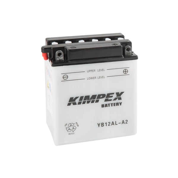 Kimpex Battery YuMicron YB12AL-A2 Part# HB12AL-A2 - Euromoto