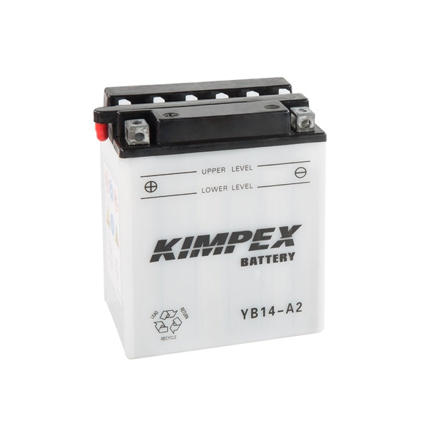 Kimpex Battery YuMicron YB14-A2 Part# HB14-A2 - Euromoto