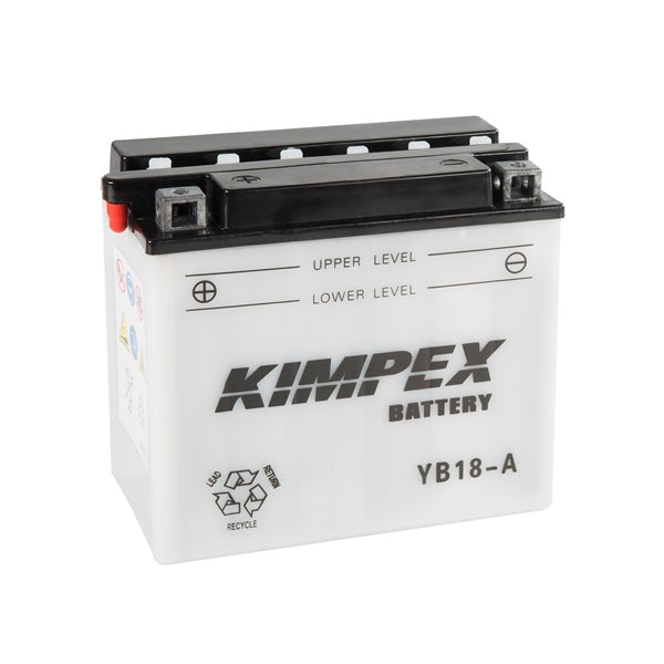 Kimpex Battery YuMicron YB18-A Part# HB18-A - Euromoto