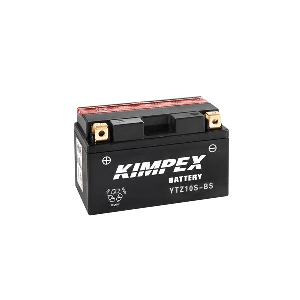 Kimpex Battery Maintenance Free AGM High Performance YTZ10S-BS Part# HTZ10S-BS - Euromoto