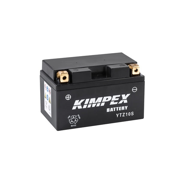 Kimpex Battery Maintenance Free AGM High Performance YTZ10S Part# HTZ10S - Euromoto