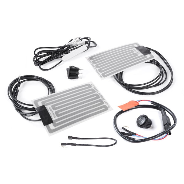 Kimpex Adhesive Handlebar Grip Heater &amp; Deluxe Thumb Warmer Kit 925160 Part# 902025/902160 - Euromoto