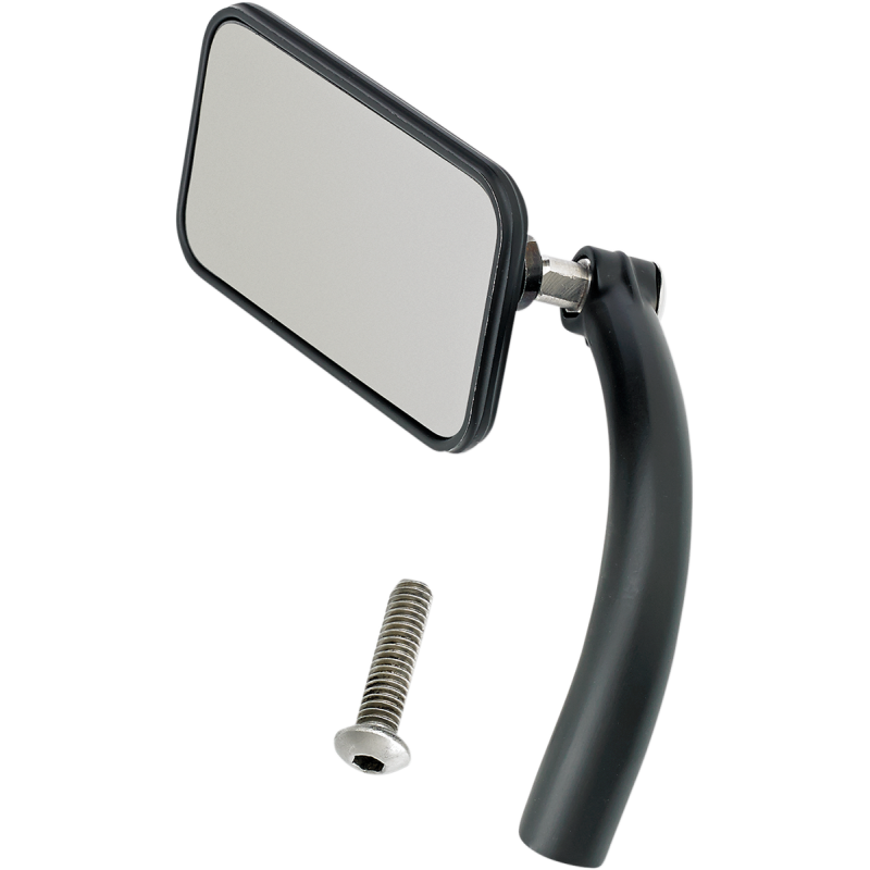 Biltwell Perch Mount Utility Mirror, Rectangle - snowmobile atv motorcycle marine Canada USA