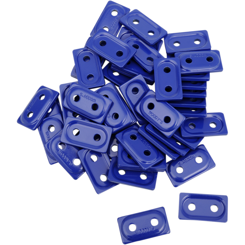 WOODYS Double Digger Aluminum Support Plate (Colored) ADD2- - Euromoto