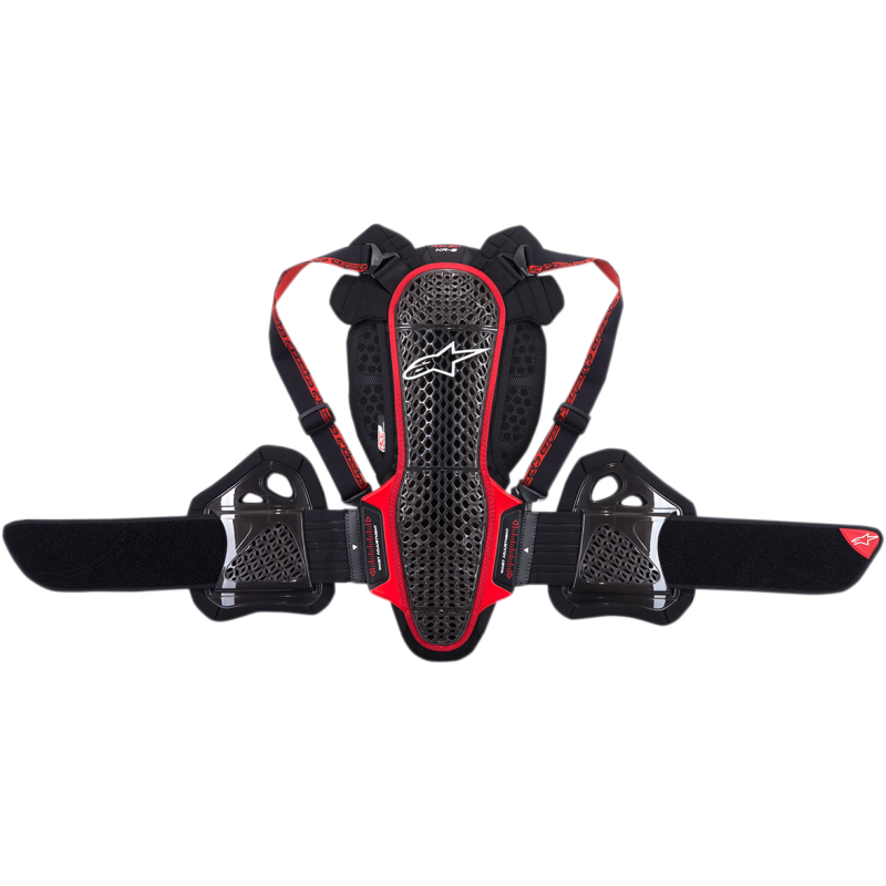 Alpinestars Nucleon KR-3 Motorcycle Back Protector - Black/Red - snowmobile atv motorcycle marine Canada USA