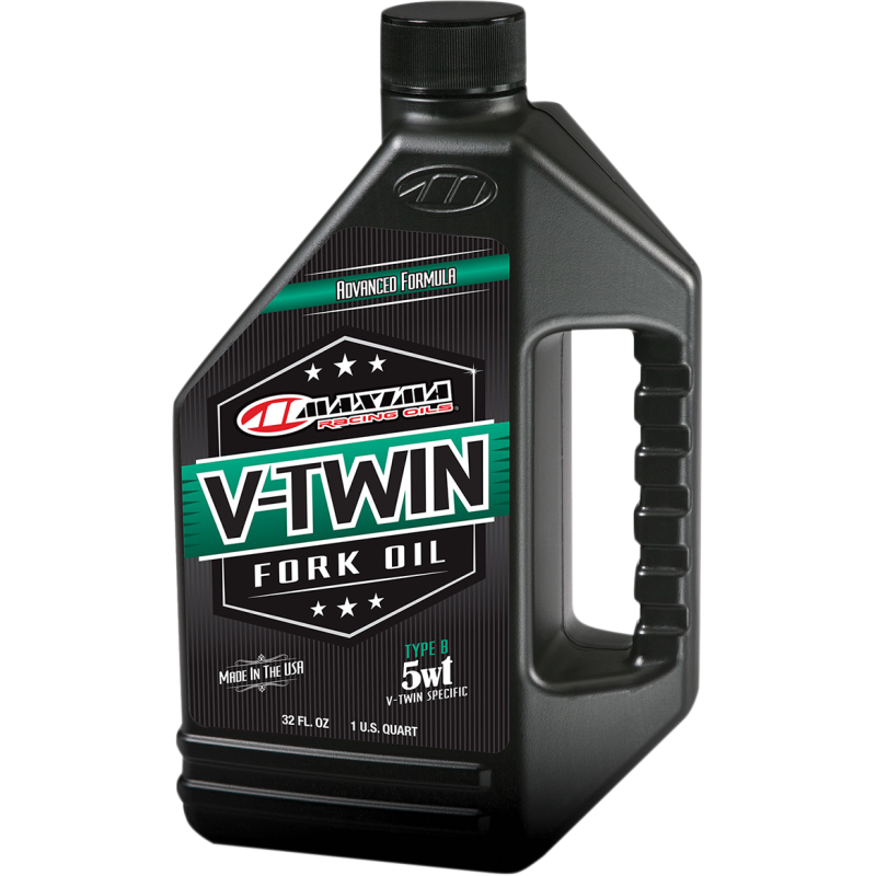 Maxima Racing Oils MAXIMA V-TWIN MINERAL FORK OIL 5WT/10WT/20WT - 1L b - Euromoto