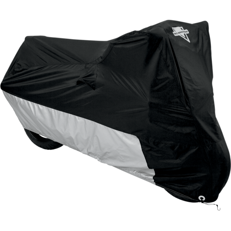 NELSON-RIGG Deluxe Cover for Light/Mild Outdoor Weather - Navy/Silver - snowmobile atv motorcycle marine Canada USA